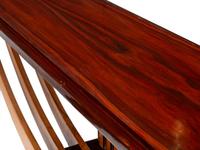 A Pair of Large Art Deco Style Two-Tone Console Tables
