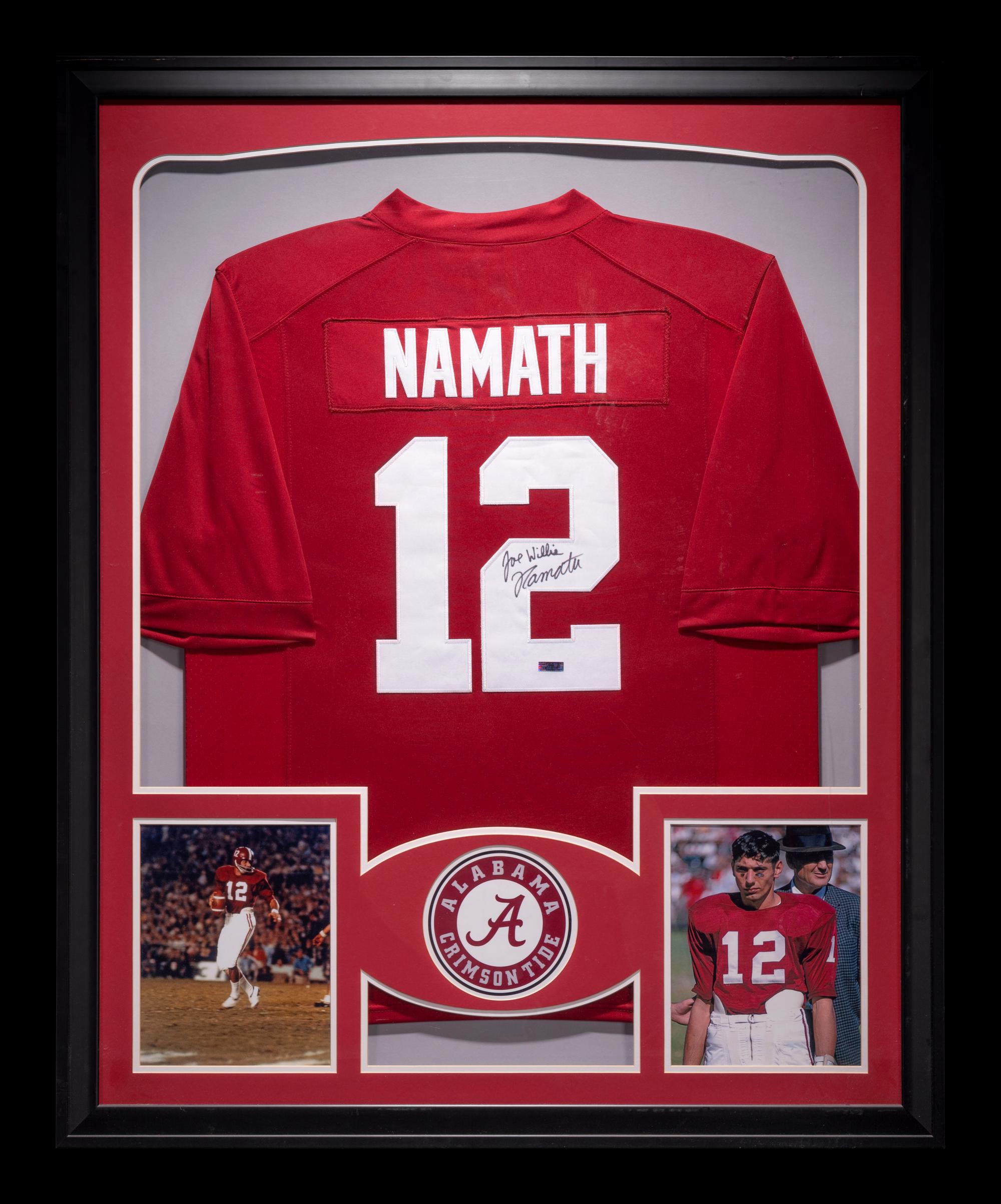 A Group of Joe Namath Signed Items,