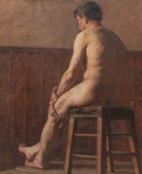 Jean Chapin, (Early 20th century), Seated Nude