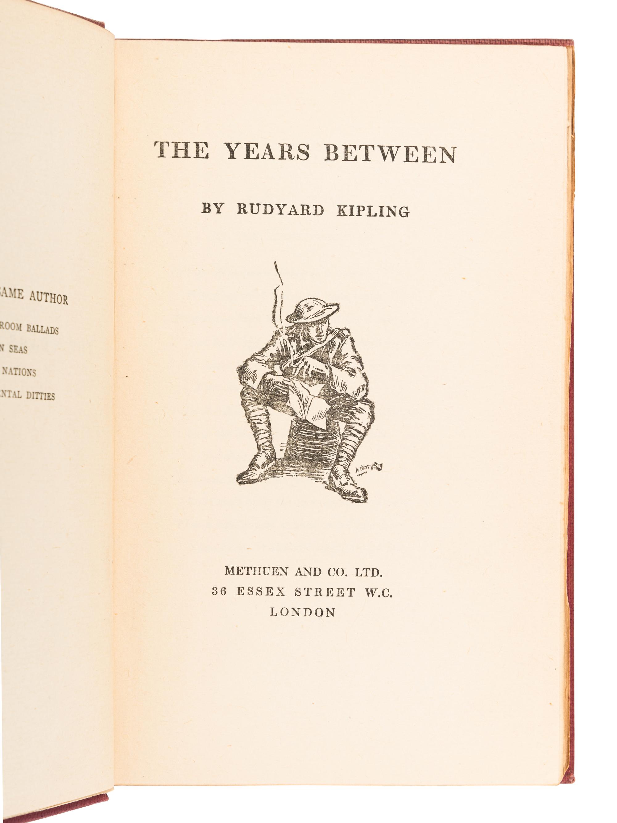 KIPLING, Rudyard (1865-1936). A group of 11 works, including: