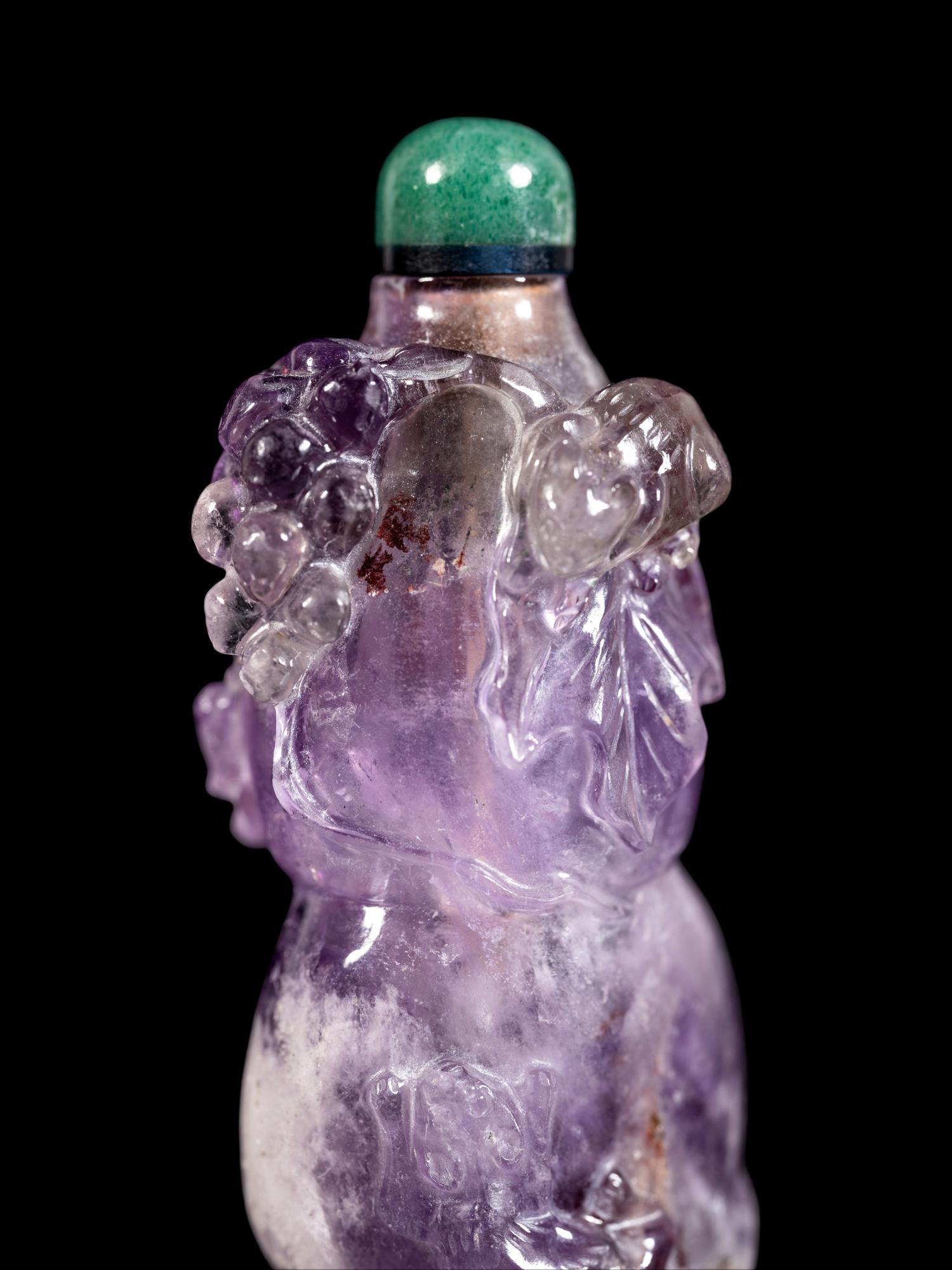 Two Hardstone Snuff Bottles