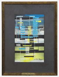 Irene Rice Pereira (American, 1902-1971) - Abstract