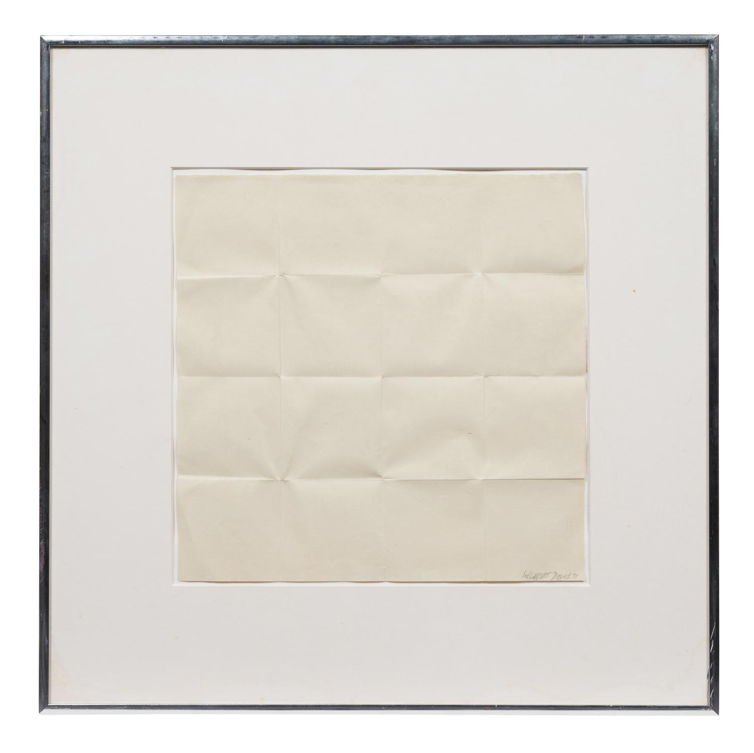 Fold Piece, Sixteen Squares