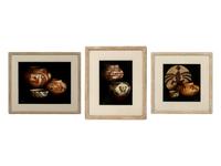 Three Works: Three Pottery Jars , Basket Tray with Two Jars and Two Pottery Jars