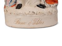 Two Staffordshire Figures Depicting Queen Victoria and Prince Albert