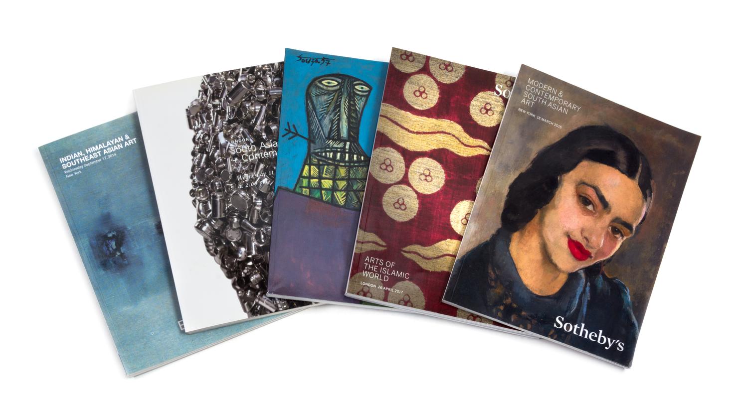 Thirty-Two Auction Catalogues Pertaining to Sales of Modern Southest Asain Art