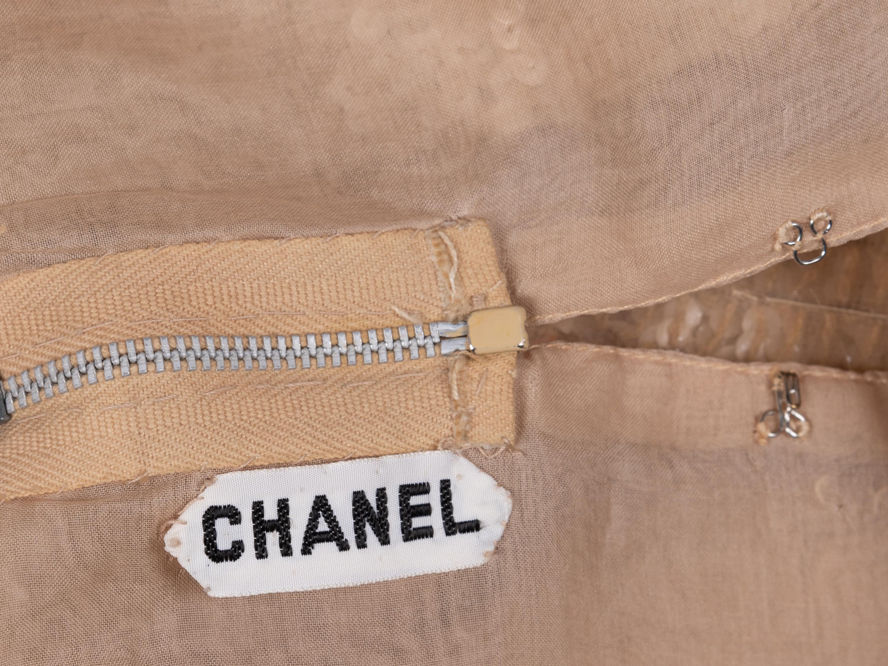 Chanel Haute Couture Sequined Top with Belt and One Pair of Pants, 1980-2000s