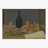 Paul Wescott (American, 1904–1970) Still Life with Melon