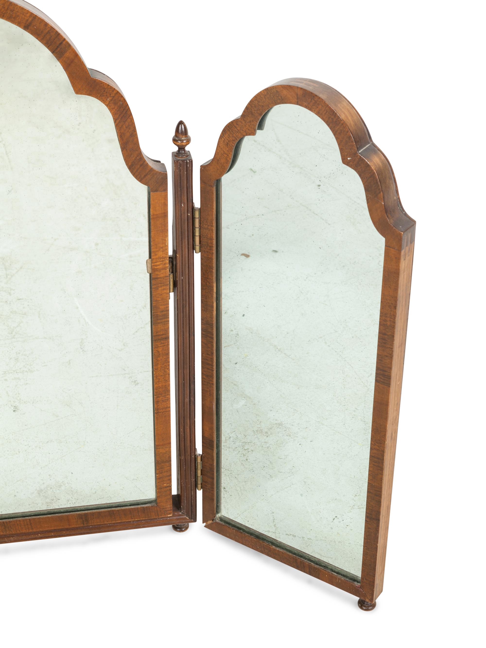 An Edwardian Mahogany Dressing Mirror