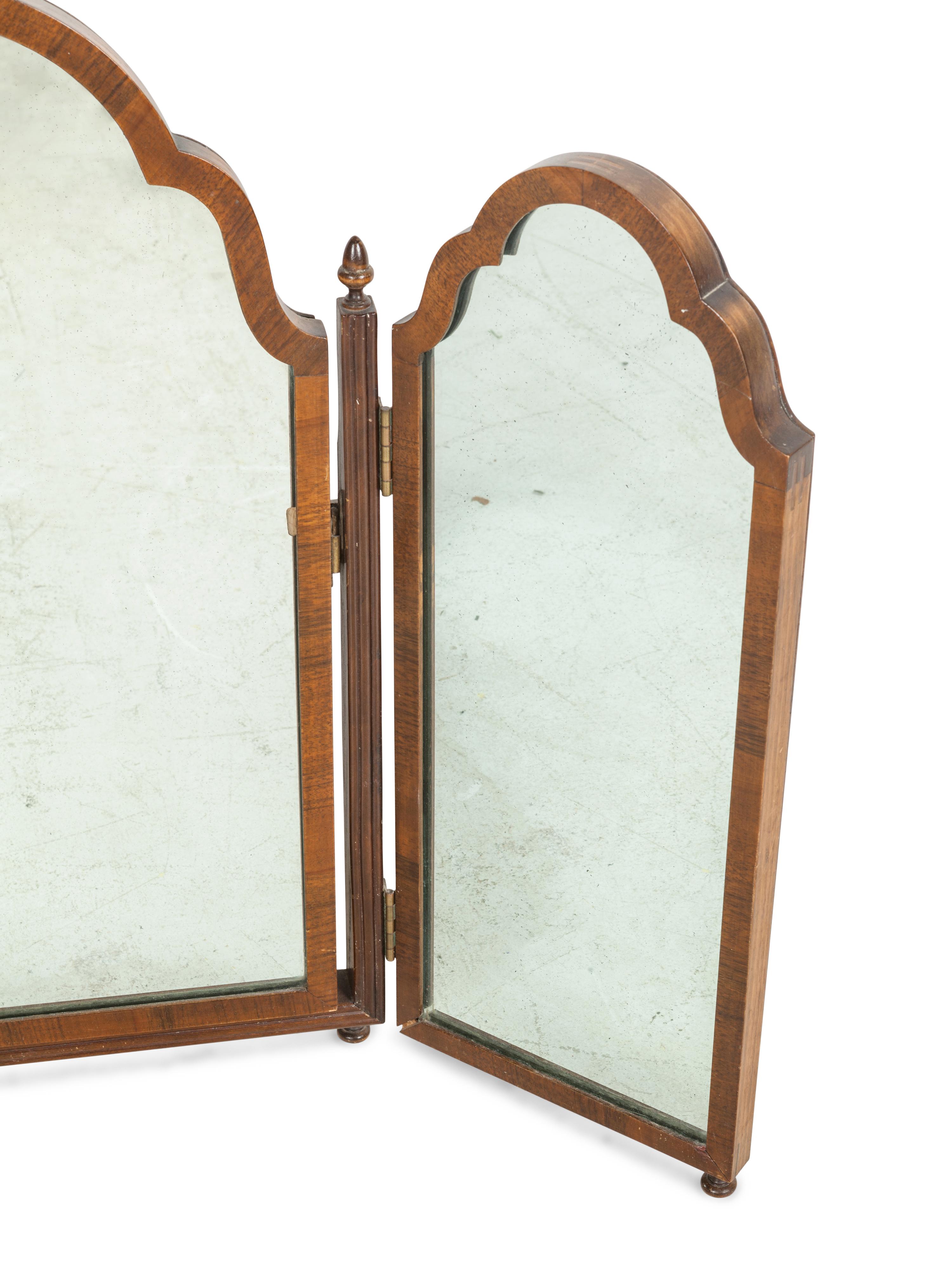 An Edwardian Mahogany Dressing Mirror