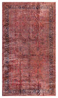 A Kashan Manchester Carpet