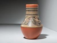 Polychrome Pottery Jar