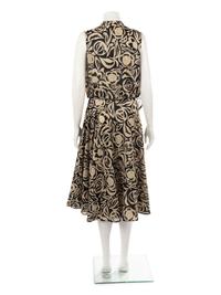 Yohji Yamamoto "Dufy" Floral Print Dress, Fall/Winter 2007