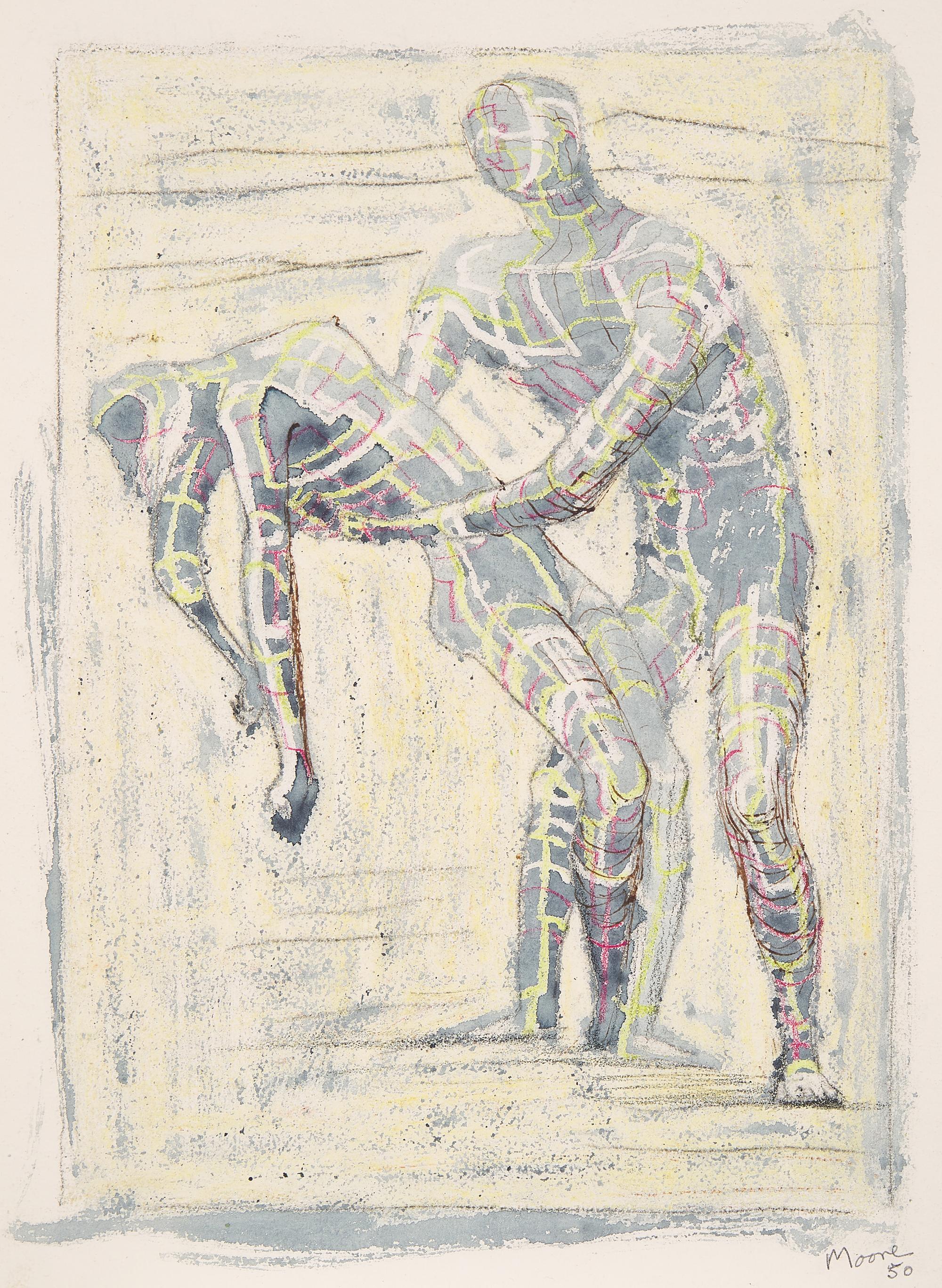 Study for the Death of Mira (Prométhée) , 1950