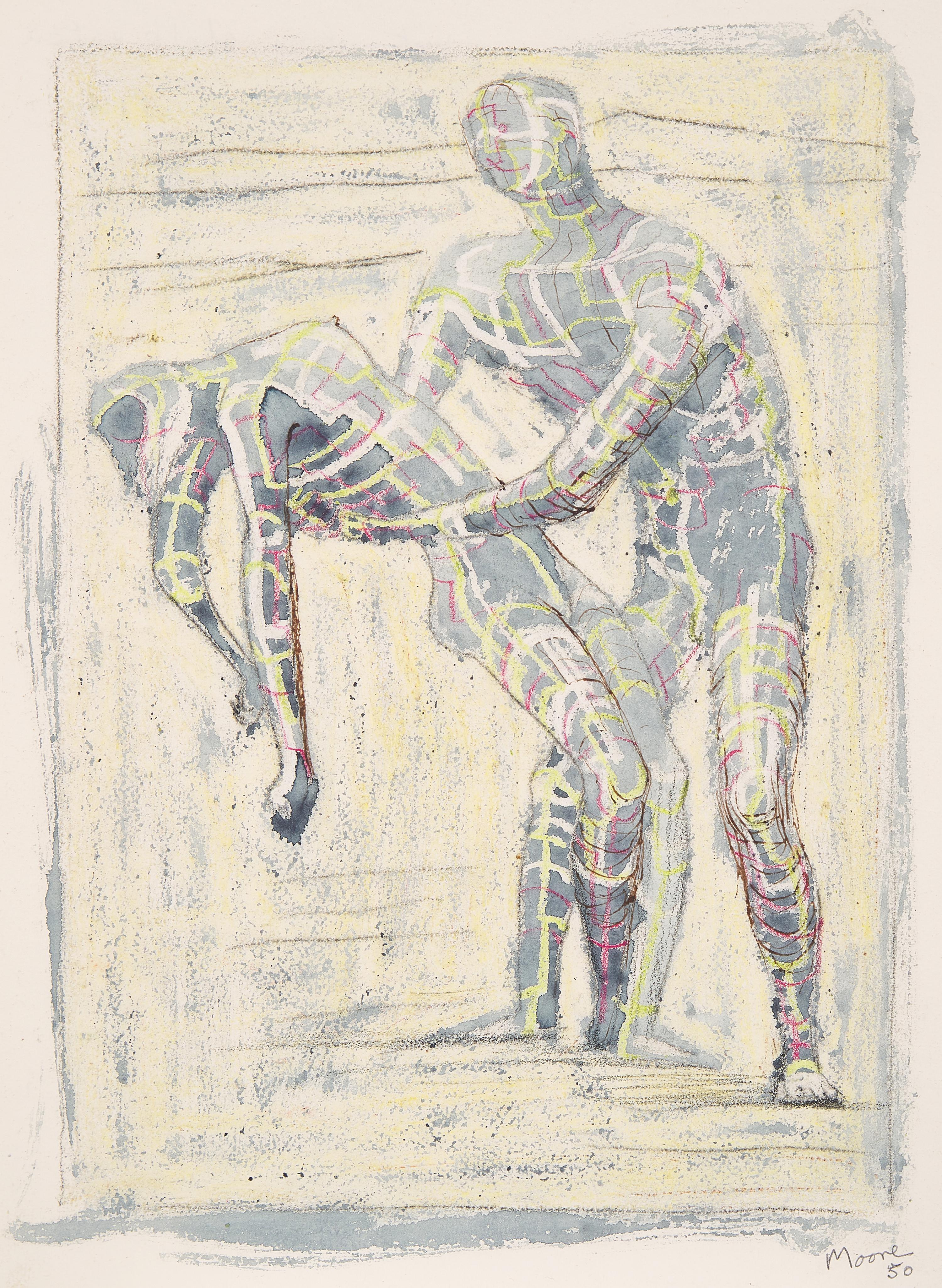 Study for the Death of Mira (Prométhée) , 1950