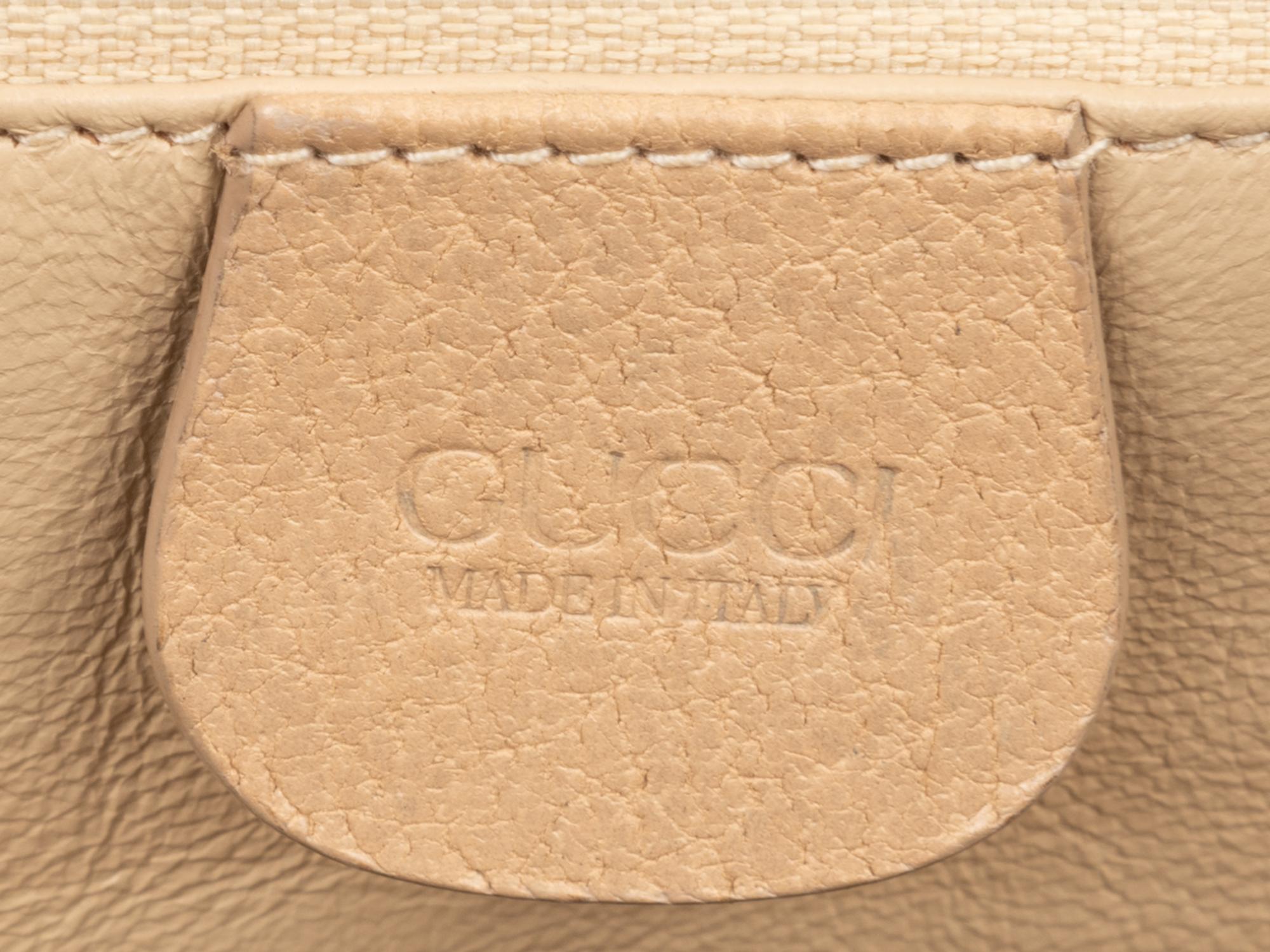 Two Gucci Bamboo Handled Bags, 1980-1990s