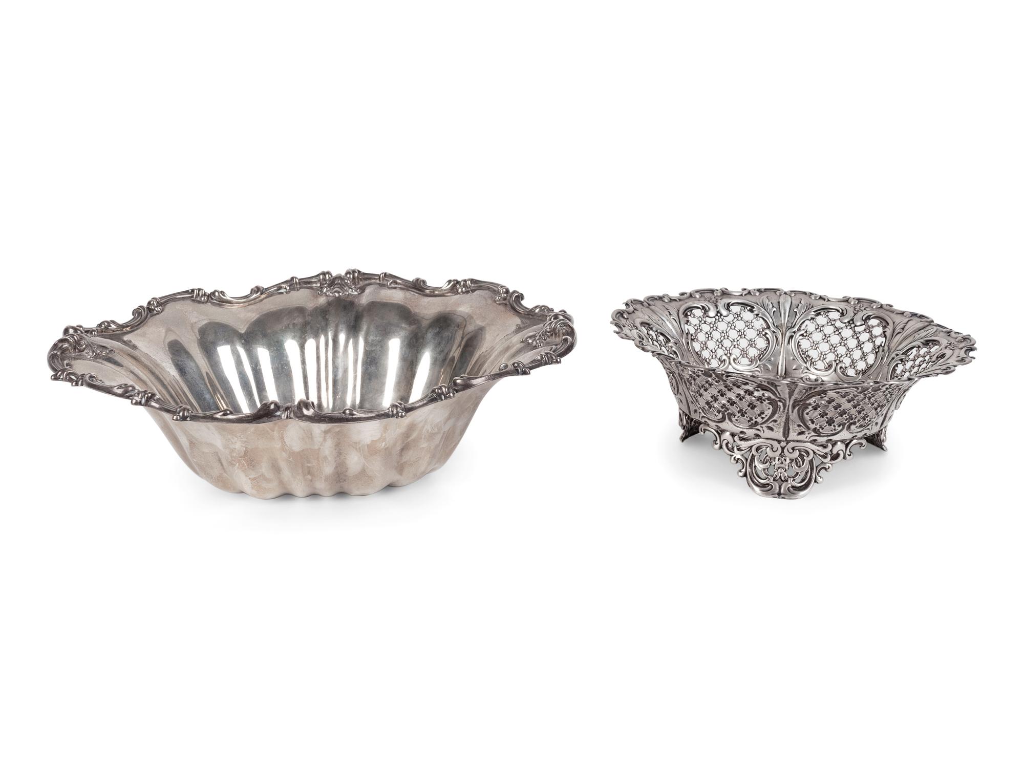 Two American Silver Bowls — FRANK WHITING AND WHITING MANUFACTURING COMPANY, 20TH CENTURY