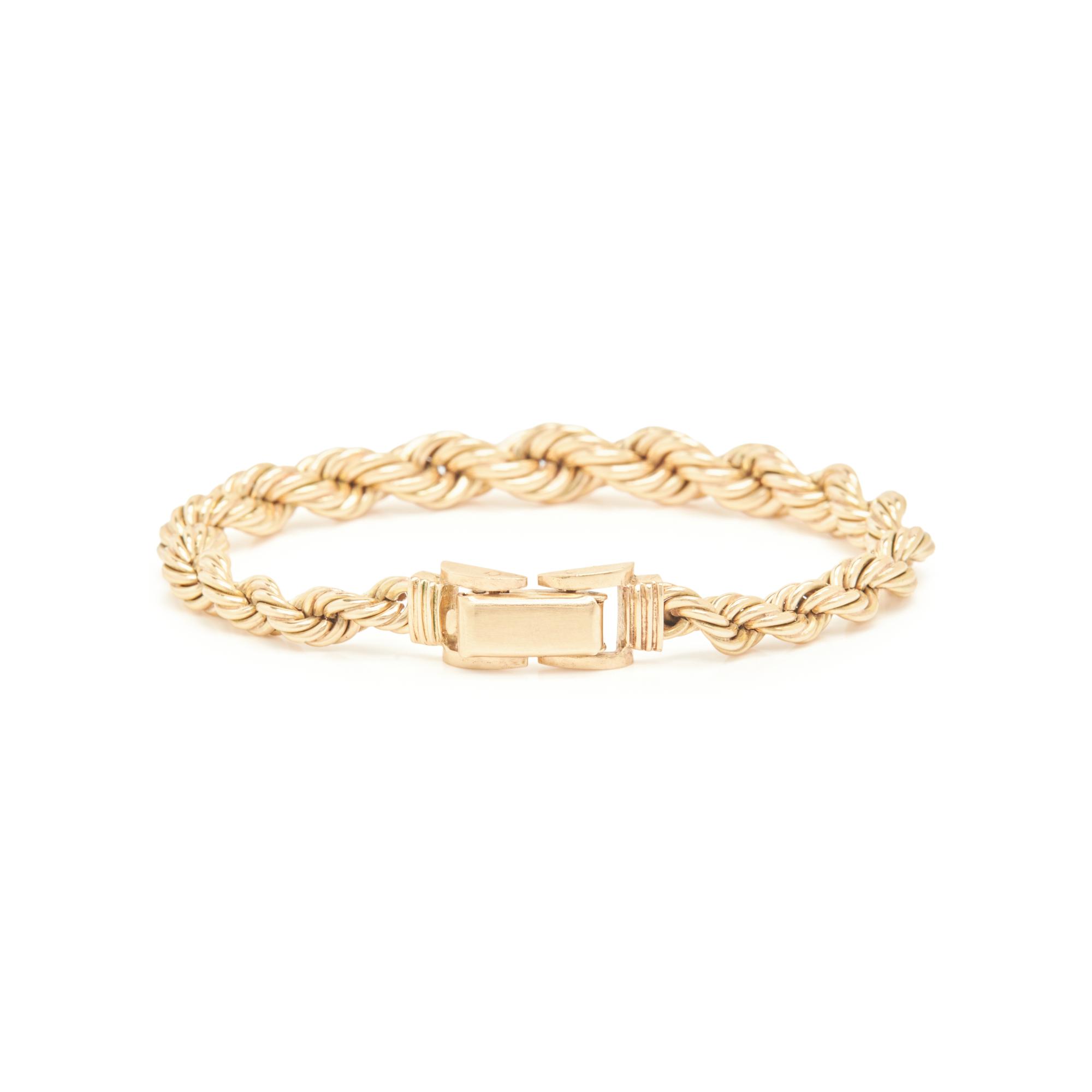 YELLOW GOLD BRACELET AND NECKLACE