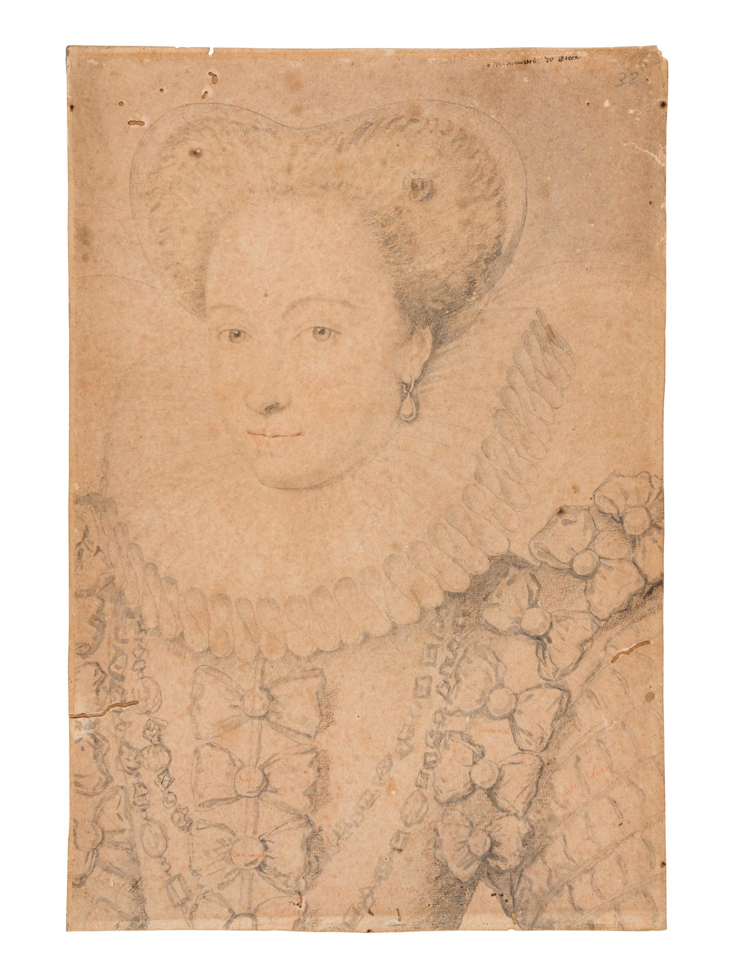 Portrait of Louise de Vaudemont, Princess de Lorraine (1553-1601)