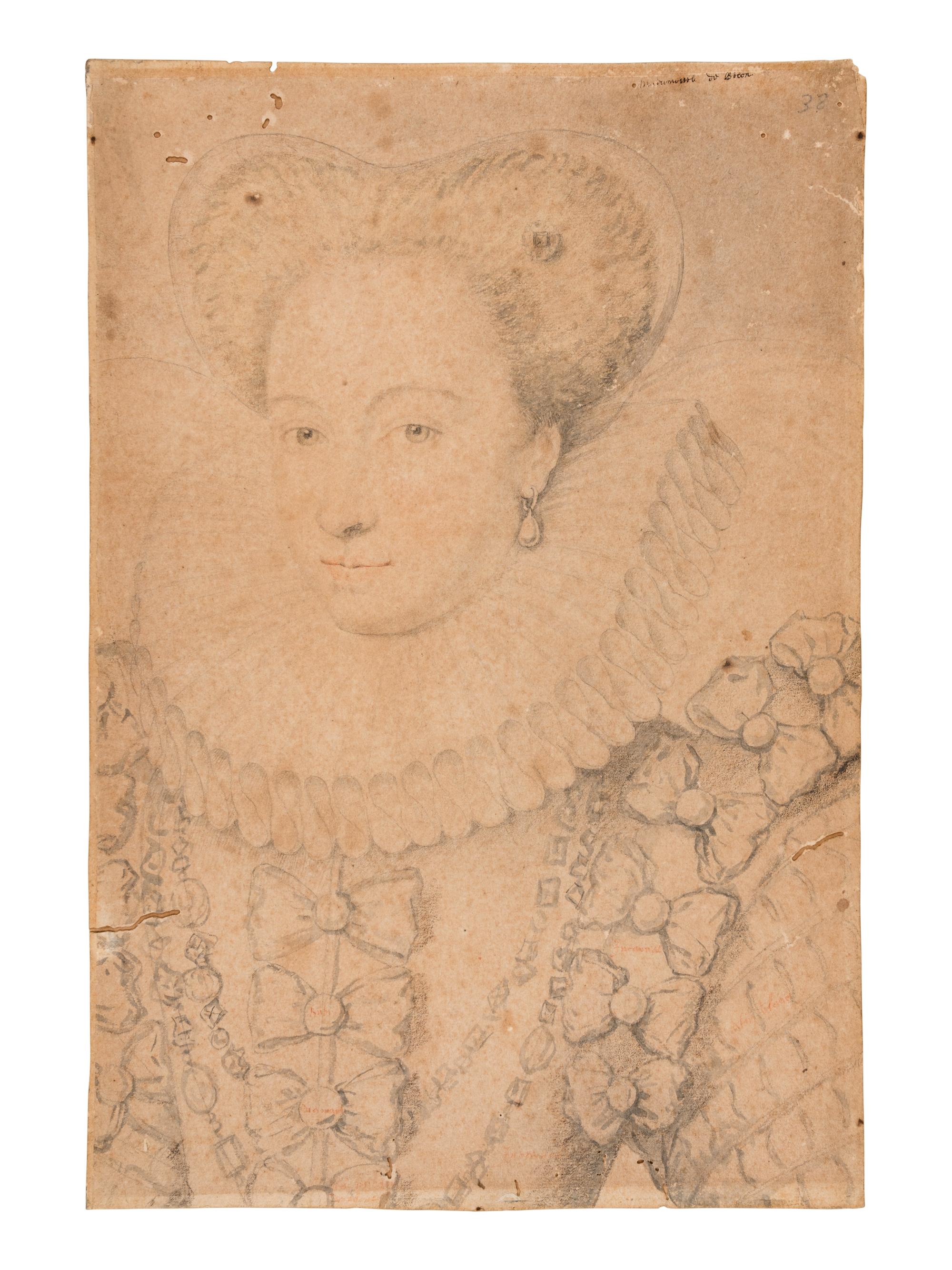 Portrait of Louise de Vaudemont, Princess de Lorraine (1553-1601)