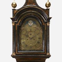 A George III Japanned Tall Case Clock Thomas Wagstaffe (1724-1802), London, late 18th century