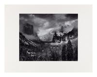 Ansel Adams (1902-1984) Clearing Winter Storm, Yosemite National Park, c. 1937