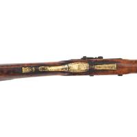 Fullstock Percussion Pennsylvania Long Rifle by Henry Deringer