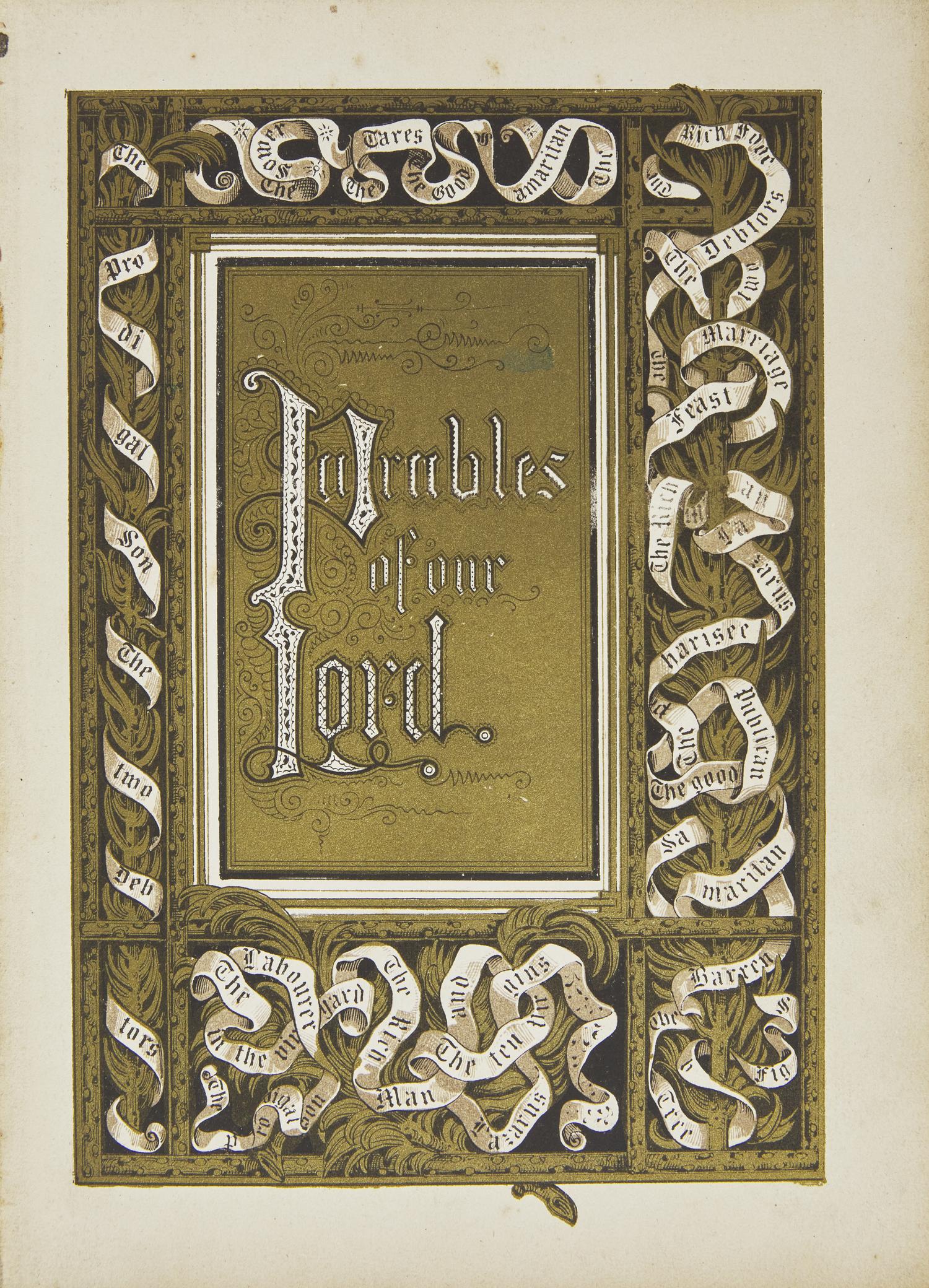 [Fine Bindings] (Humphreys, Noel). Parables of Our Lord