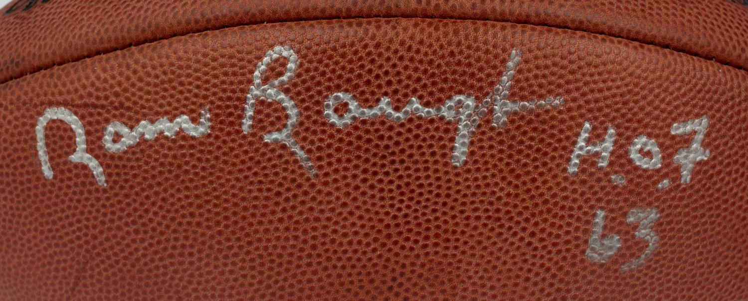 A Group of Sammy Baugh Signed Autograph Items (Beckett Authentication Services),