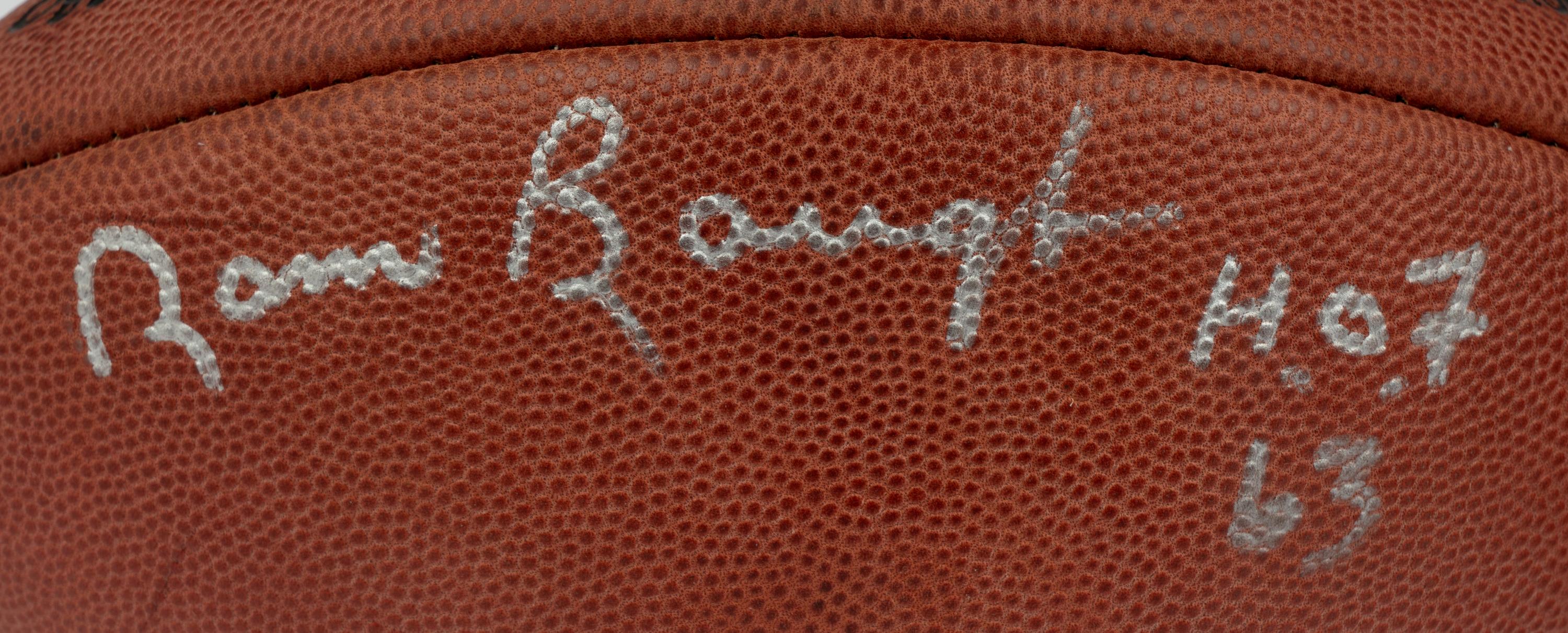 A Group of Sammy Baugh Signed Autograph Items (Beckett Authentication Services),