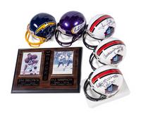A Group of Over 30 Signed Autograph Football Hall of Fame Items (Beckett Authentication Services Certified),
