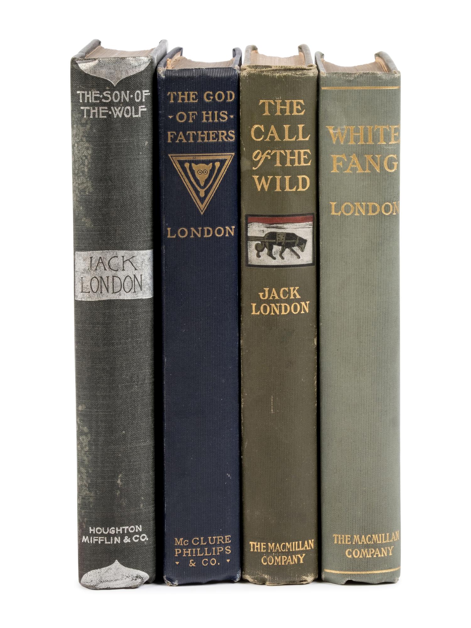 [Literature] London, Jack. Group of 4 Titles