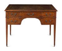 A George III Mahogany Writing Table