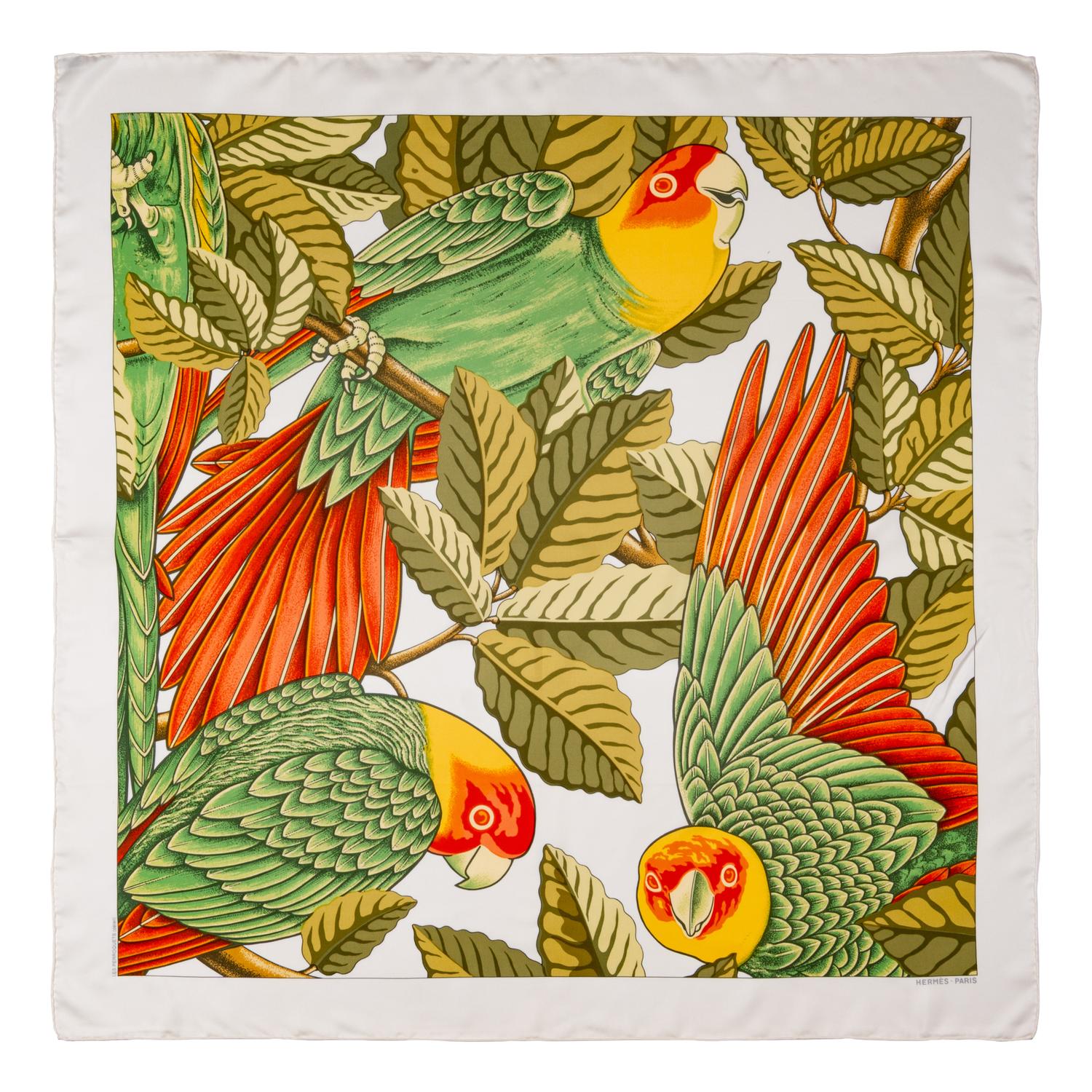 A Group of Three Hermès Scarves