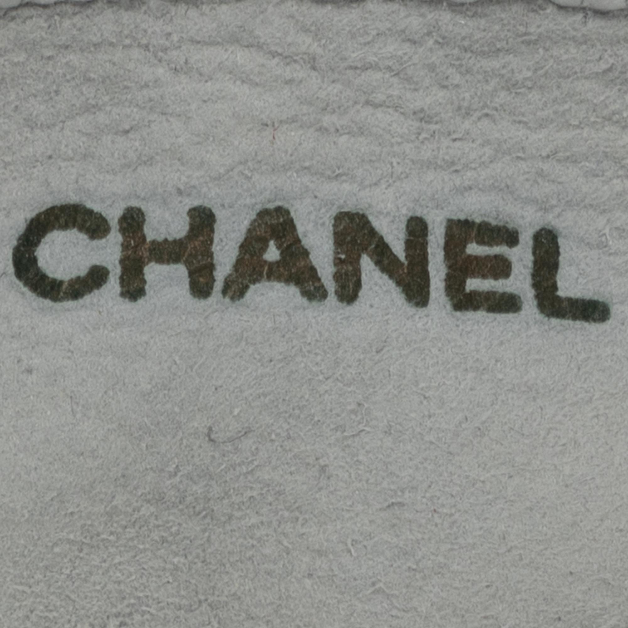 Chanel, Kidskin Letter Charm Gloves