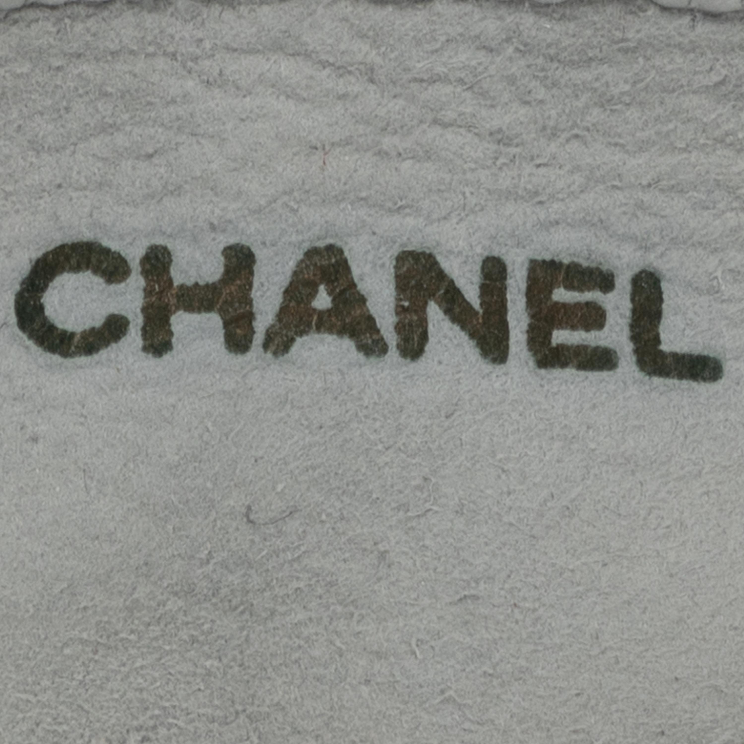 Chanel, Kidskin Letter Charm Gloves