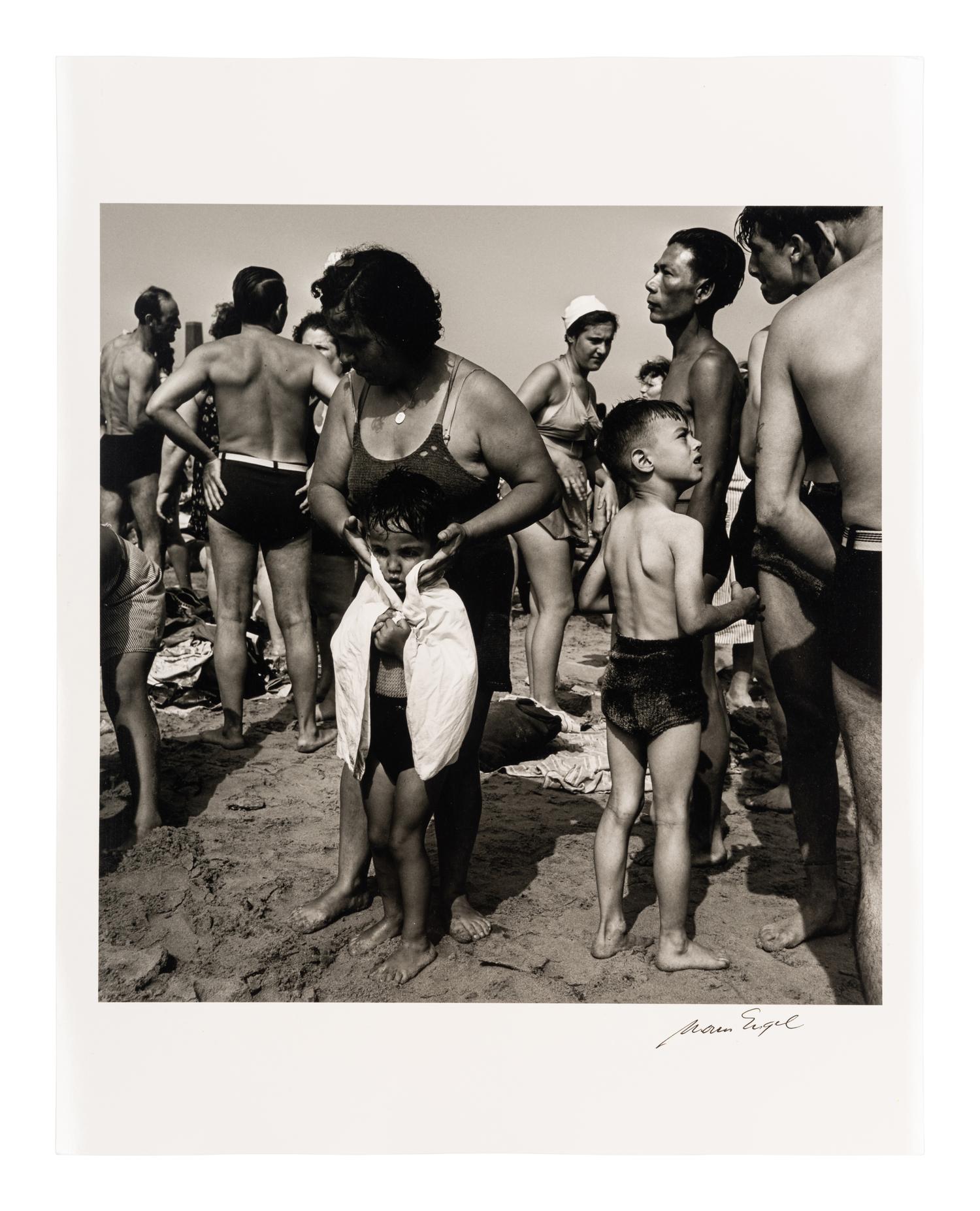 Morris Engel (1918-2005) Drying Off, Coney Island, 1938