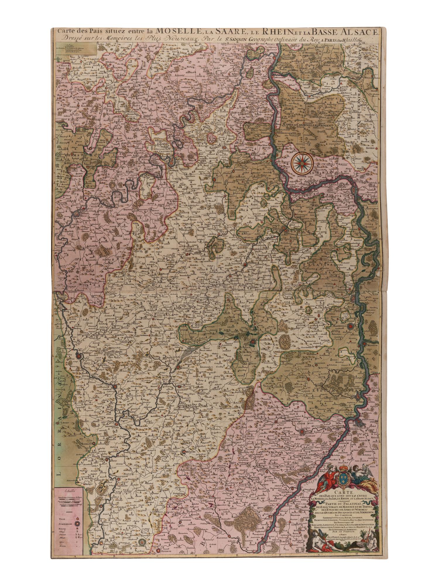 [MAPS]. A group of maps, comprising: