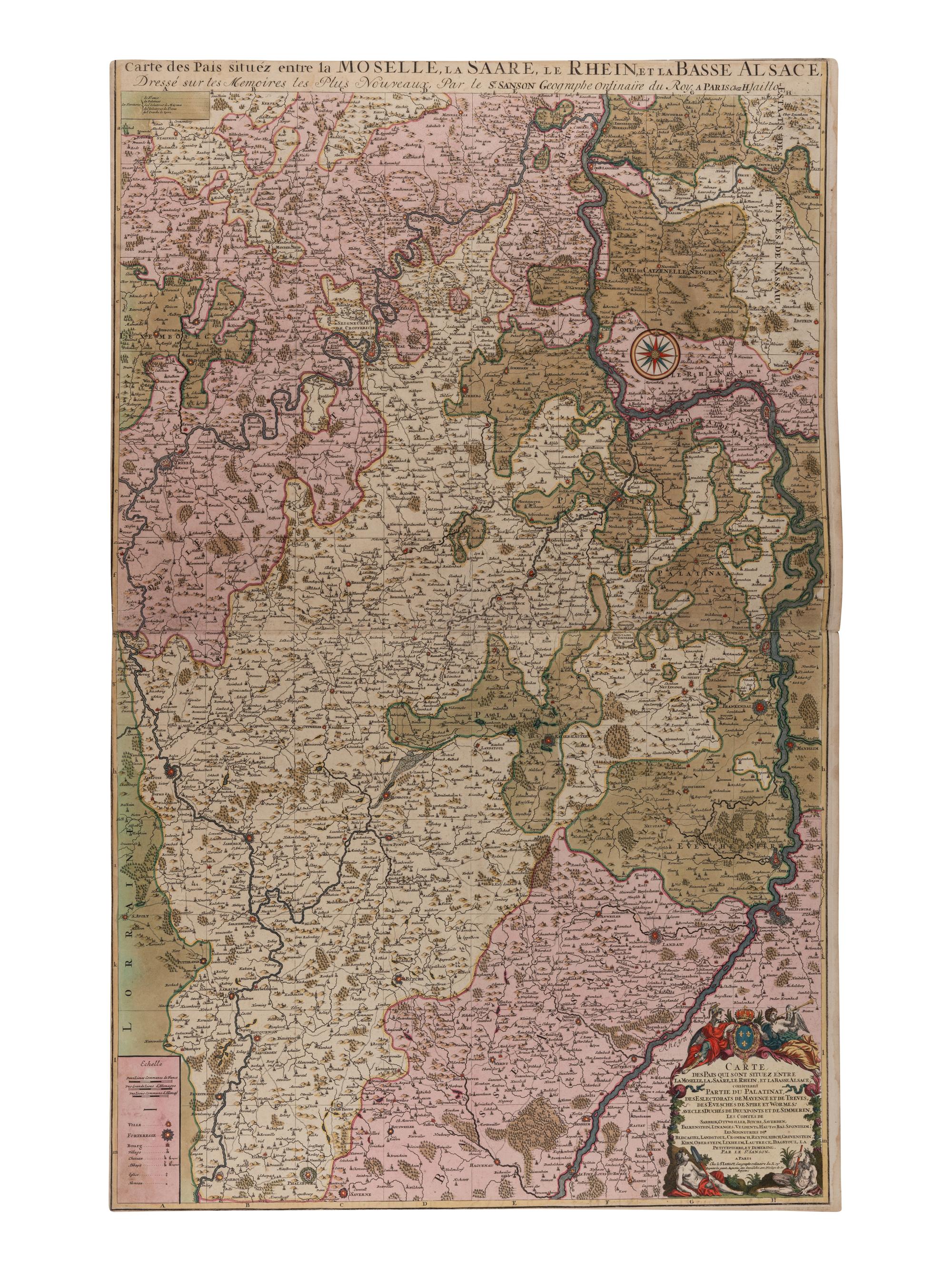 [MAPS]. A group of maps, comprising:
