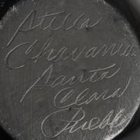 Blackware Carved Pottery Bowl, with Avanyu