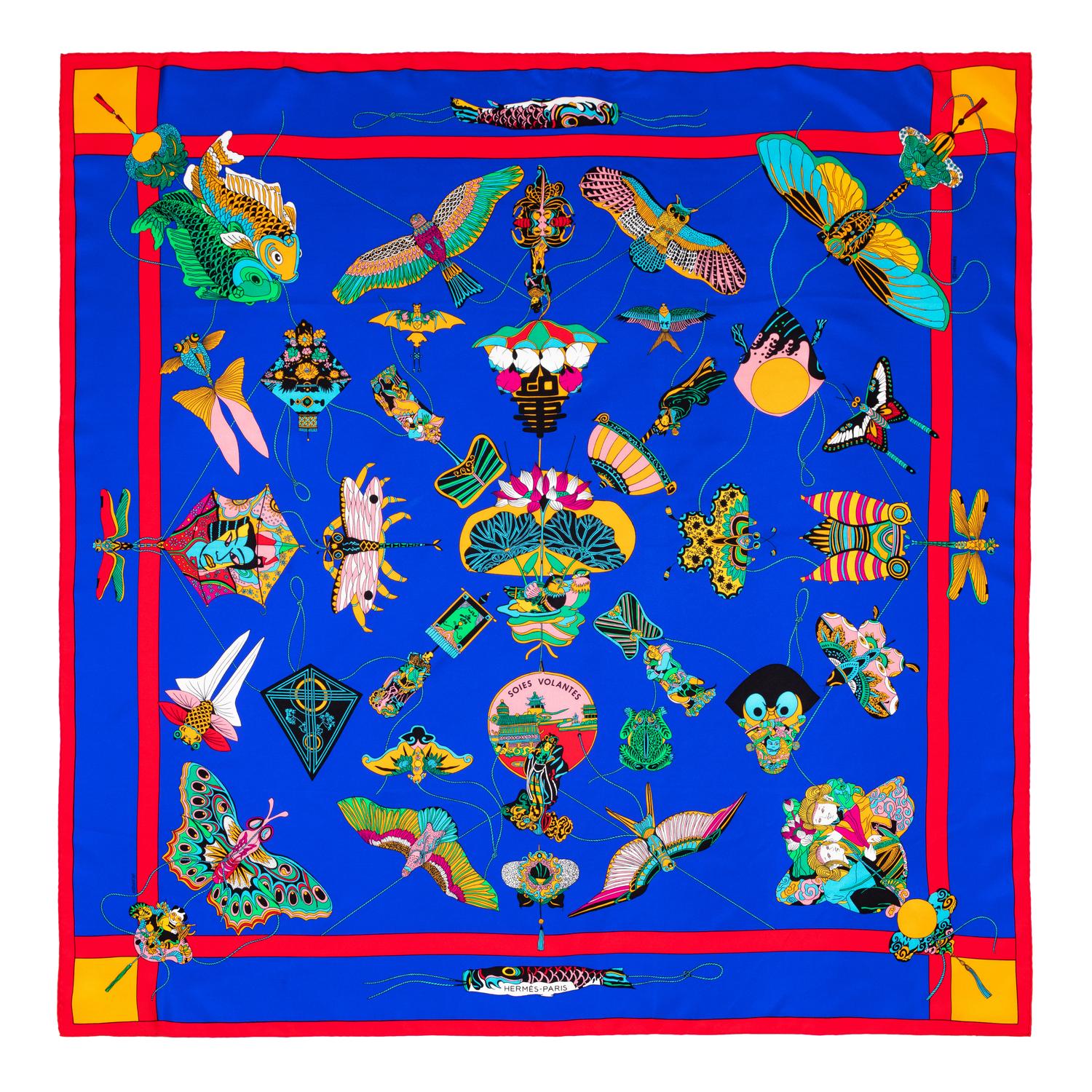 Hermès 90cm Silk Scarf,