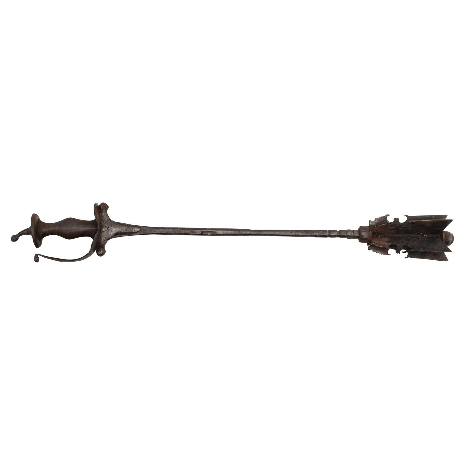 An Indo-Persian Shishpar (Flanged Mace)