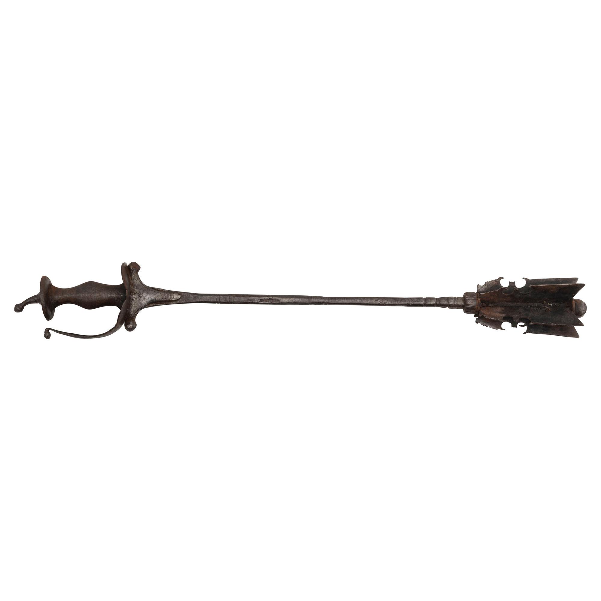 An Indo-Persian Shishpar (Flanged Mace)