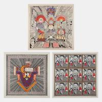Ya Conocimos a Diaghilev, Hágalo Y Diviértase, and Tzolkin (a group of three prints)