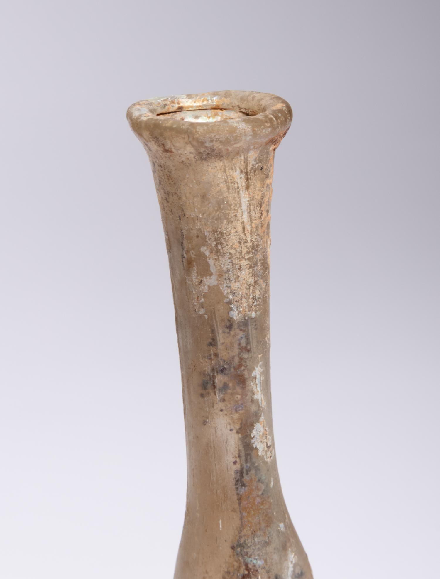 A Roman Glass Unguentarium