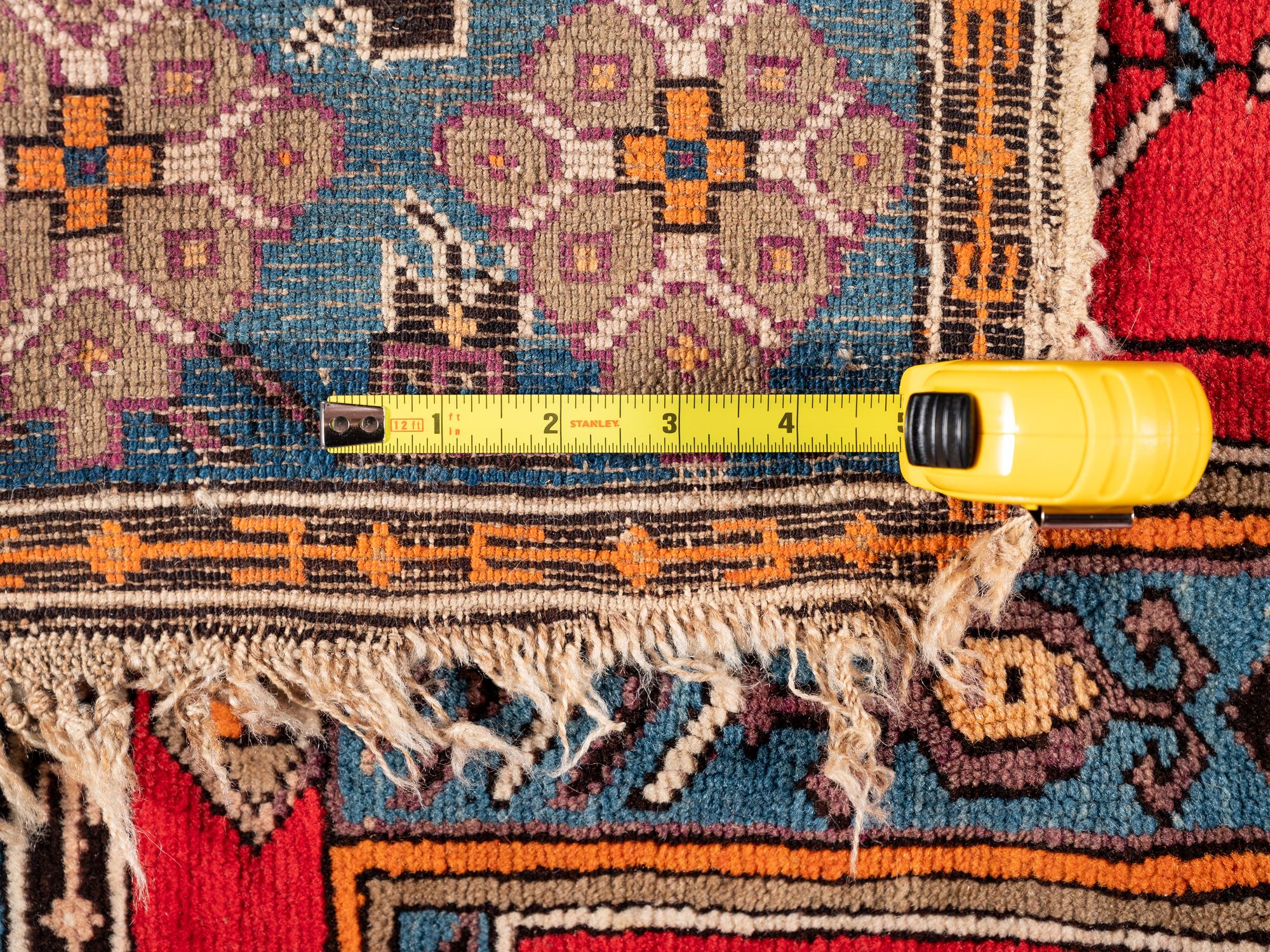A Kuba Wool Prayer Rug