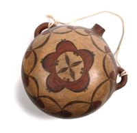 Zia Ceramic Canteen Diameter 11 inches — Late 19th/ Early 20th Century