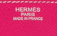 An Hermes Rose Tyrien Candy 35cm Birkin Handbag, 14" x 10" x 7".