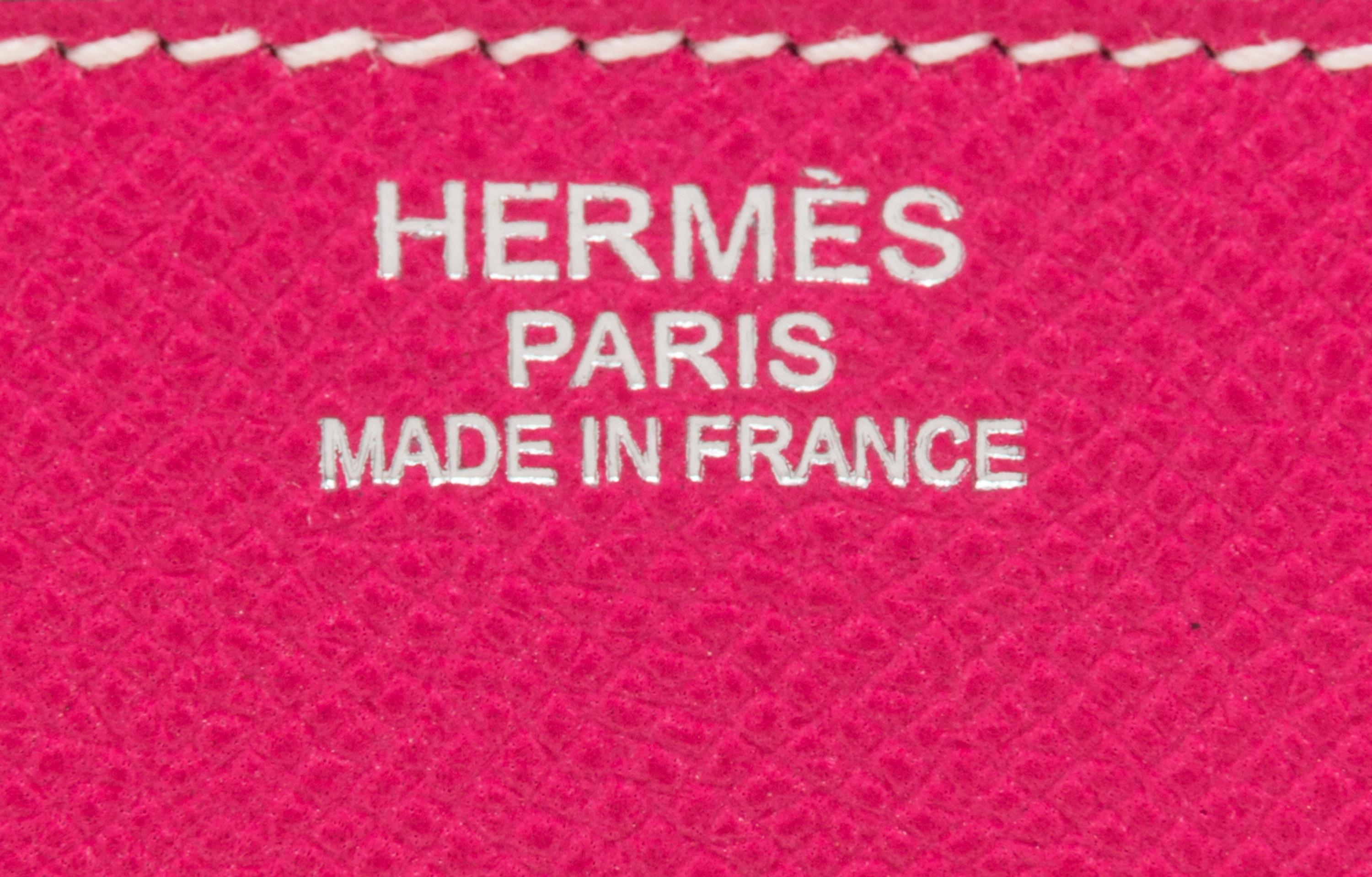 An Hermes Rose Tyrien Candy 35cm Birkin Handbag, 14" x 10" x 7".
