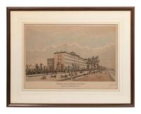 [CHICAGO]. VARIN, Raoul. A suite of 4 works depicting 19th century Chicago, including: